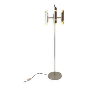 lampadaire italien chromé