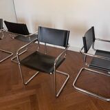 Set of 4 Fasem armchairs
