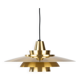 Lampe à suspension vintage danoise Superlight par David Mogensen, 1980