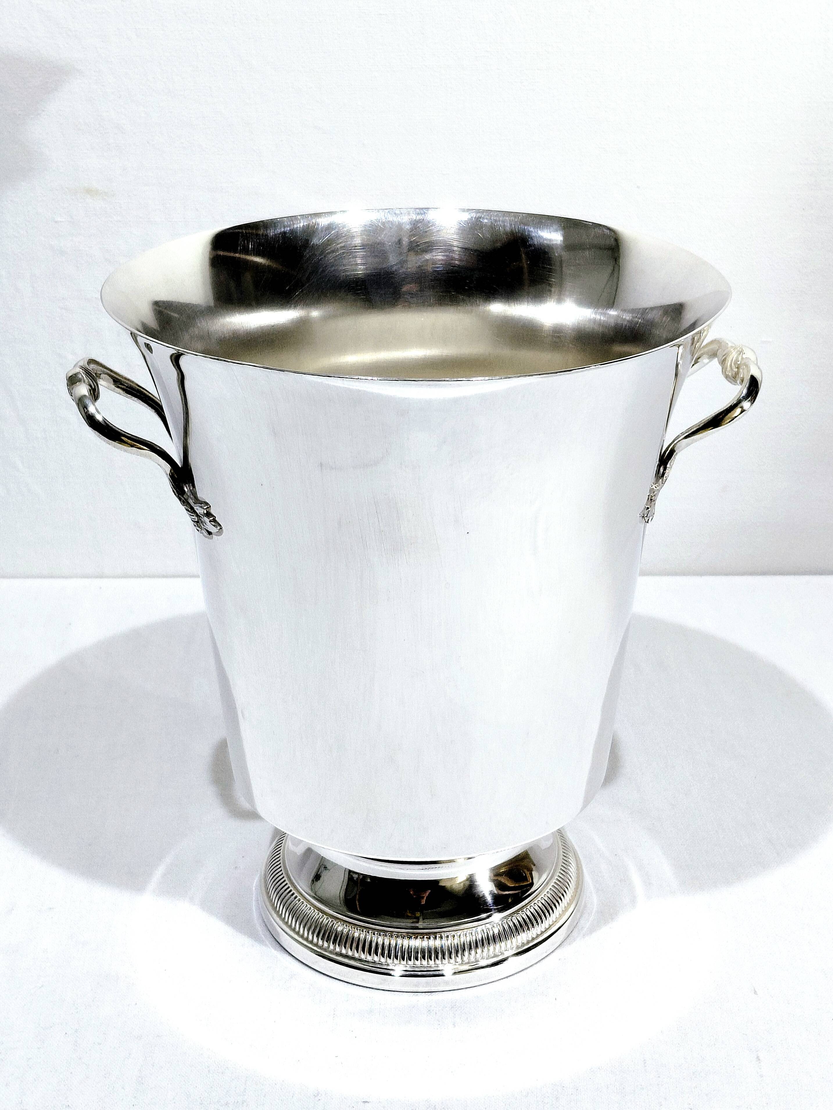 Medici silver-plated champagne bucket
