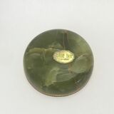 Green onyx ashtray