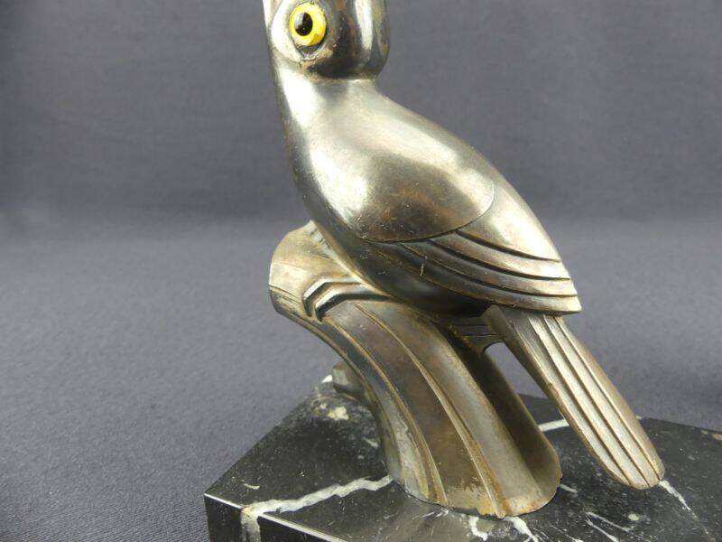 Pair of Art Deco toucan bookends