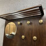 After carlo de carli: coat rack / cloakroom from the art deco period in macassar circa 1930-1940