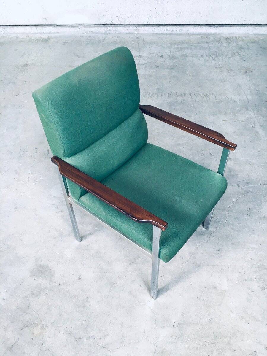 Set of Mid-Century Modern Office Armchairs from Brune, Germany, 1960s