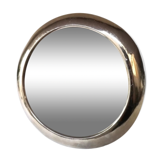 Miroir de table rond biseauté