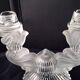 Pair of candlesticks, Bohemian crystal candle holders.