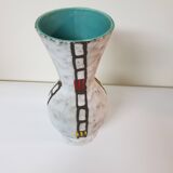 West Germany modernist ceramic vase height 25cm
