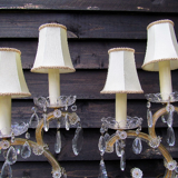 Paire de lampes de chevet Louis XIV d'époque française style Marie-Thérèse