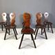 Vintage brutalist chairs, 1960s