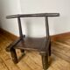 Chaise basse baoulé