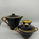 teapot, milk jug, sugar bowl set from Salins