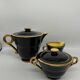 teapot, milk jug, sugar bowl set from Salins
