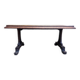 Art Nouveau mahogany bistro table