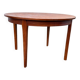 Vintage Scandinavian teak round table – 1960s