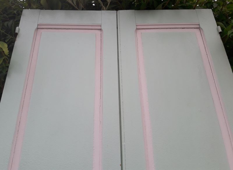 Pair of doors 231x93cm of antique closet