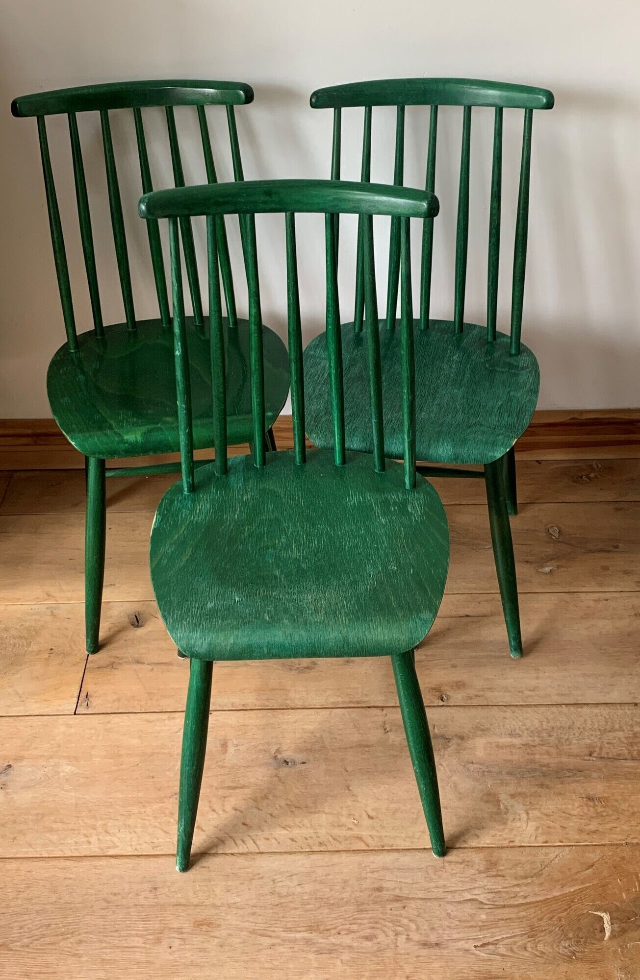Scandinavian chairs by Ilmari Tapiovaara for Asko, 1960