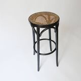 Vintage design bistro high stool from the 70s 1970 bauhaus