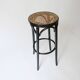 Vintage 1970s high bistro stool Bauhaus design