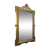 Large gilded antique mirror