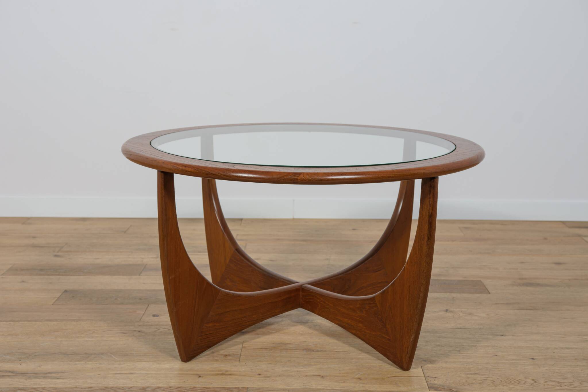 Round Astro Coffee Table in Teak by Victor Wilkins for G-Plan, United Knigdom, 1960s