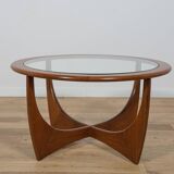 Round Astro Coffee Table in Teak by Victor Wilkins for G-Plan, United Knigdom, 1960s