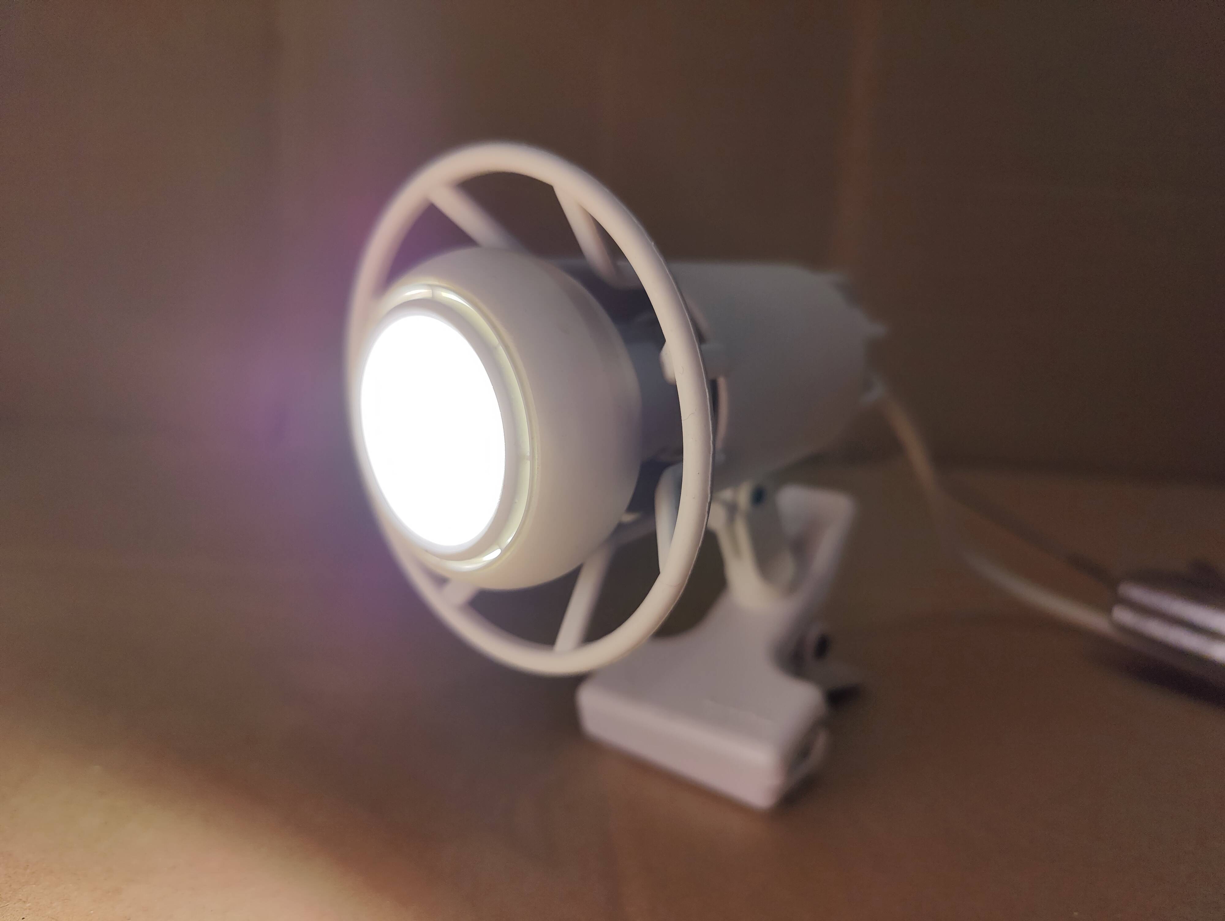 Lival vintage spotlight lamp from the 1980s.