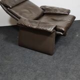 Vintage leather easy chair by Erpo