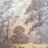 Two paintings by V Dufeutrel