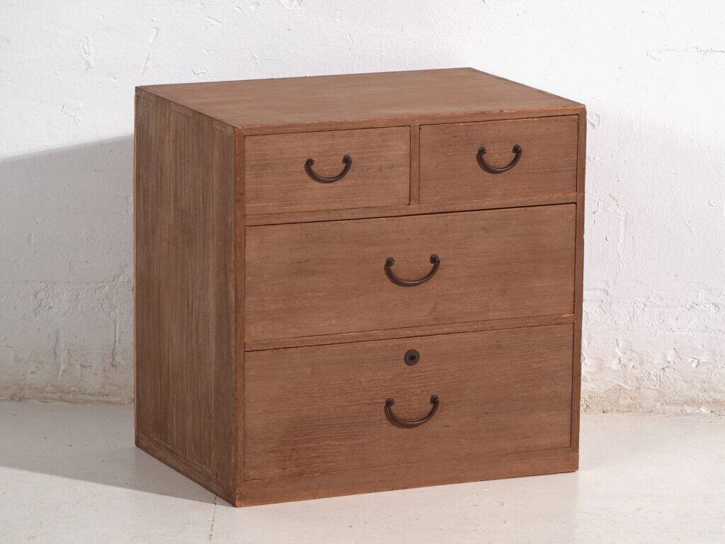 Small Japanese chest of drawers in paulownia – Ko-Dansu – Showa period (c. 1950-1979) #66