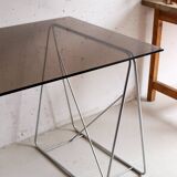 Olivier Mourgue Airborne chrome metal trestles