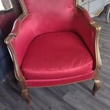 Armchair type shepherdess style Louis XV