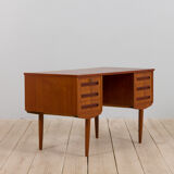 Teak desk by J. Svenstrup for A.P. Møbler, 1960s
