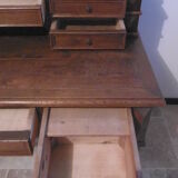 Old desk style Henri II with his gallery