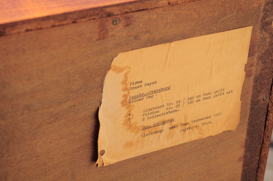 Enfilade teak, Denmark 1960