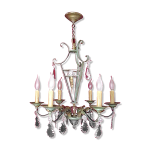 lustre français en fer