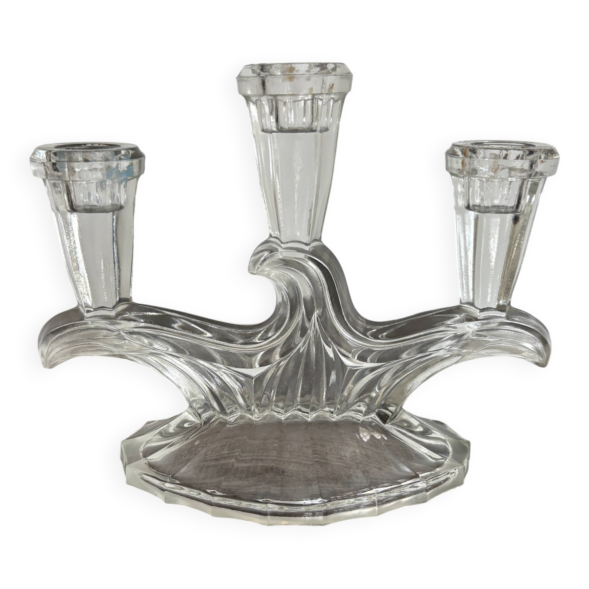 Art Deco candle holder