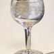 9 verres à vin guillochés déb. XXème