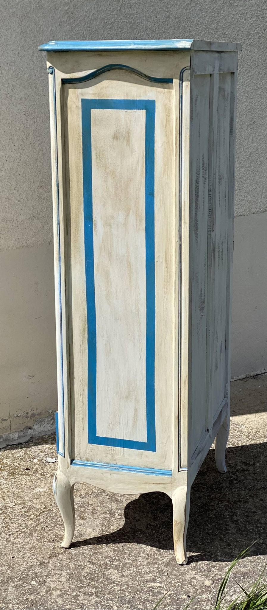 Weekly chest (7 drawers) patinated Provençal style