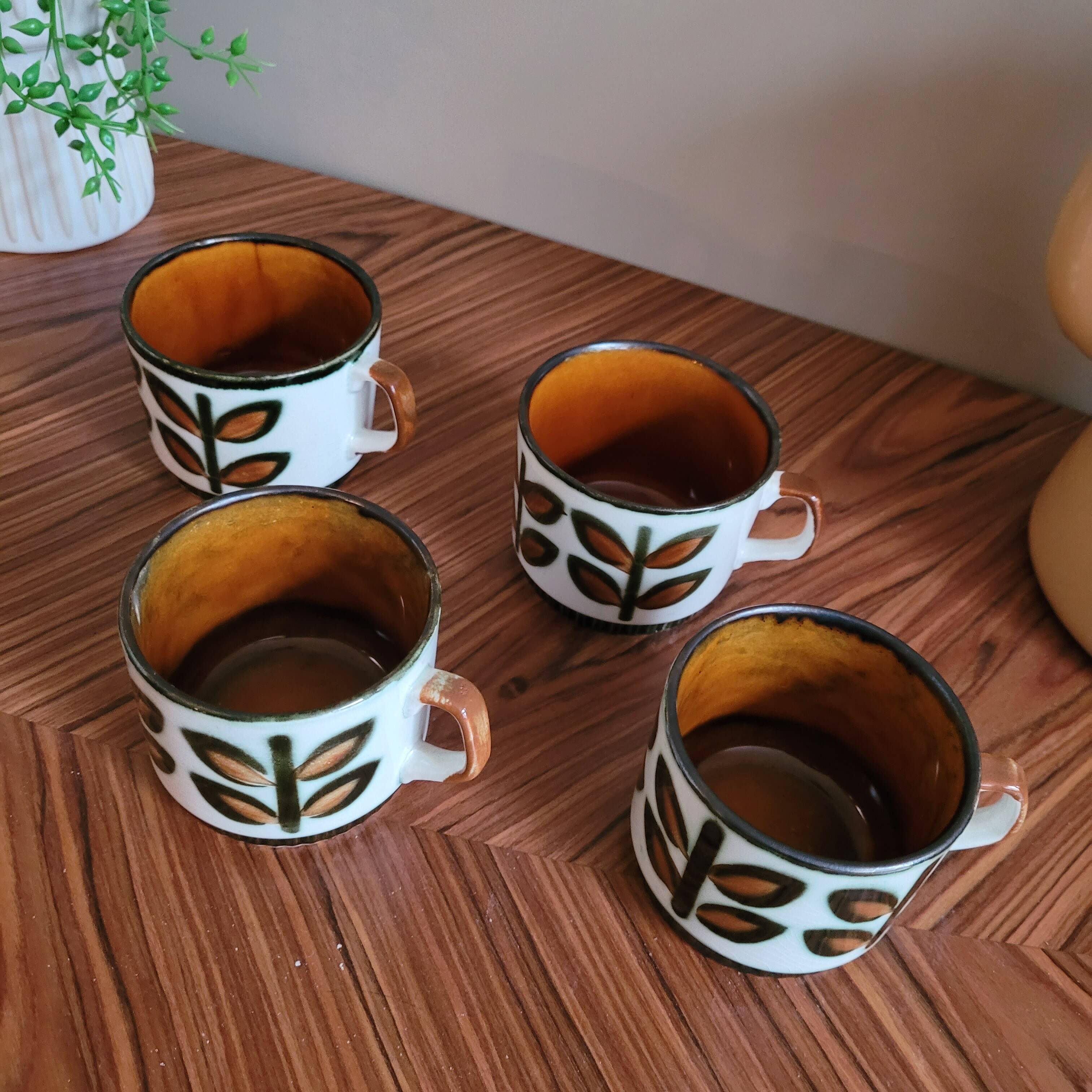 La Redoute x Selency set of 4 Rambouillet Boch cups