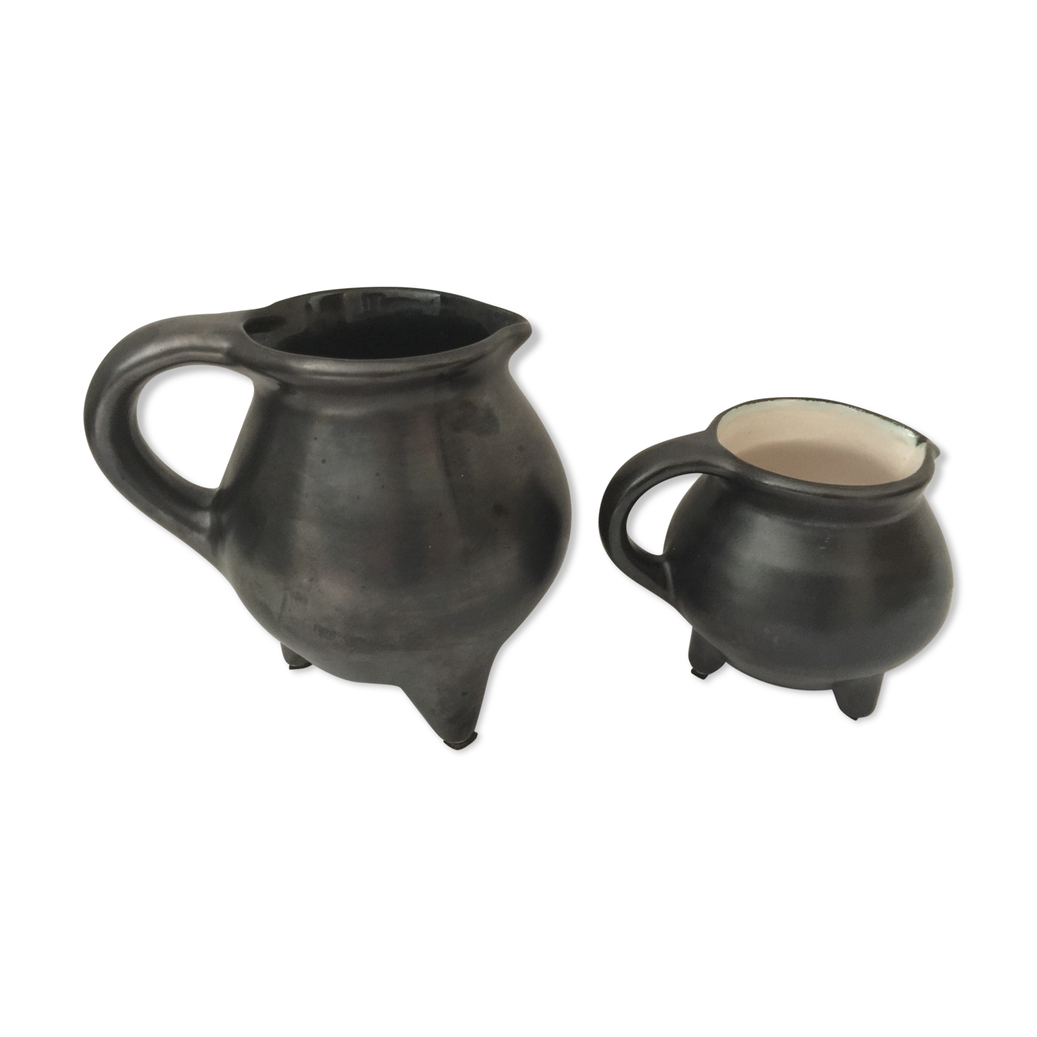 Set of 2 ceramics from Atelier Périgordine - 1950