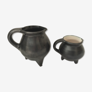 Set of 2 ceramics from Atelier Périgordine - 1950