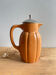 Teapot / jug / carafe / vintage earthenware pitcher in the style of Digoin Sarreguemines.