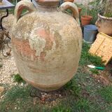 Old terracotta jar