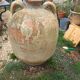 Old terracotta jar