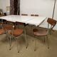 Ensemble table et chaises en formica Tublac 1970