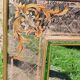 Old parecloses mirror, engraved decoration