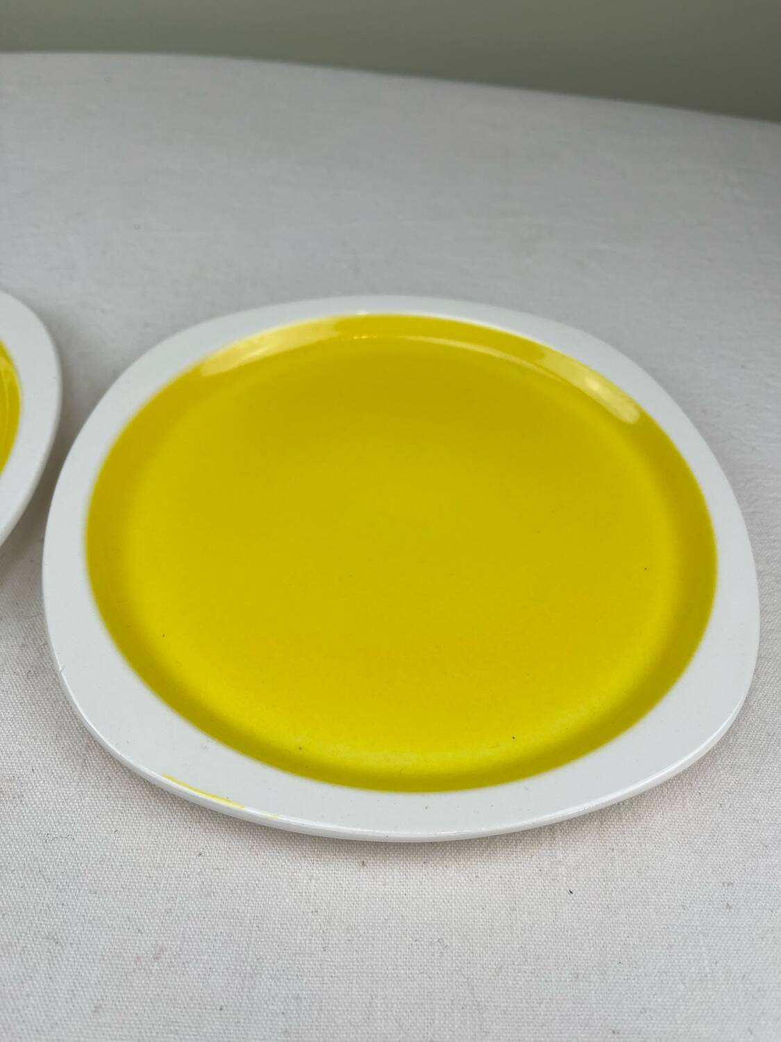 Assiettes « citron »