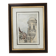 Tableau Encre de chine & pastel - Dijon Place des ducs - E Poinet