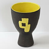 Vintage vase diabolo Elchinger 1950