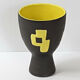 Vase vintage diabolo Elchinger 1950